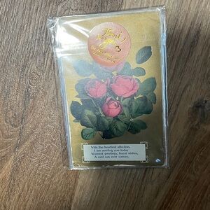 Pack of 5 Vintage Floral Postcards 3